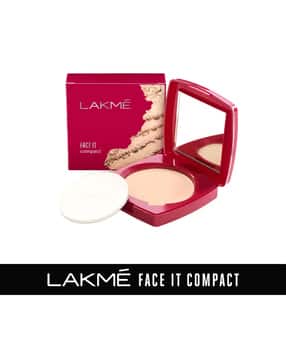 lakme Forever Matte Compact Smooth Finish Lasts For 12 Hrs Even Toned Look - Coral-picture-18