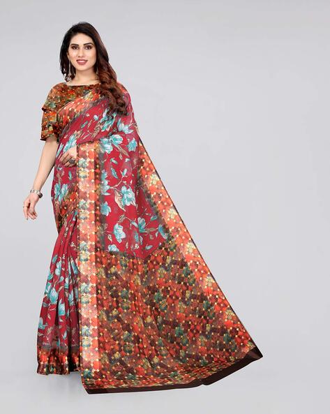 Buy Black Sarees for Women by MIRCHI FASHION Online | Ajio.com