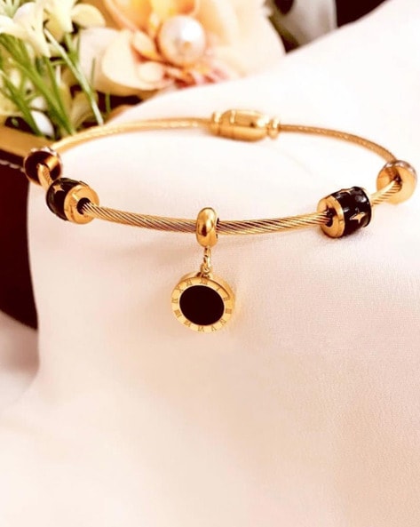 Buy Gold Bracelets & Bangles for Women by Sohi Online | Ajio.com