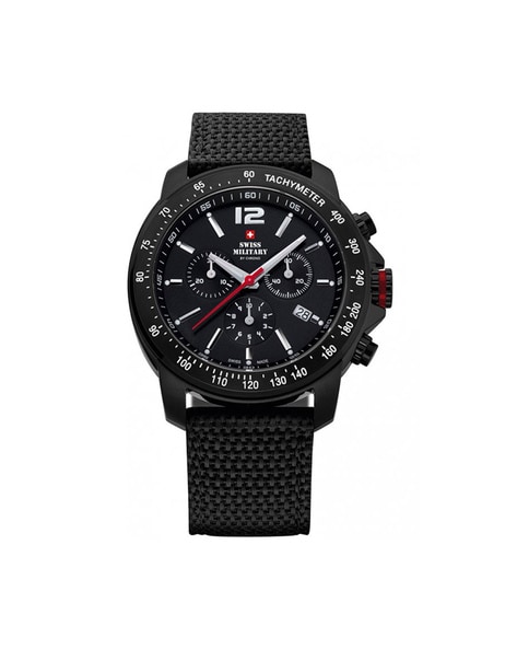 Buy Black Watches for Men by Swiss Military By Chrono Online