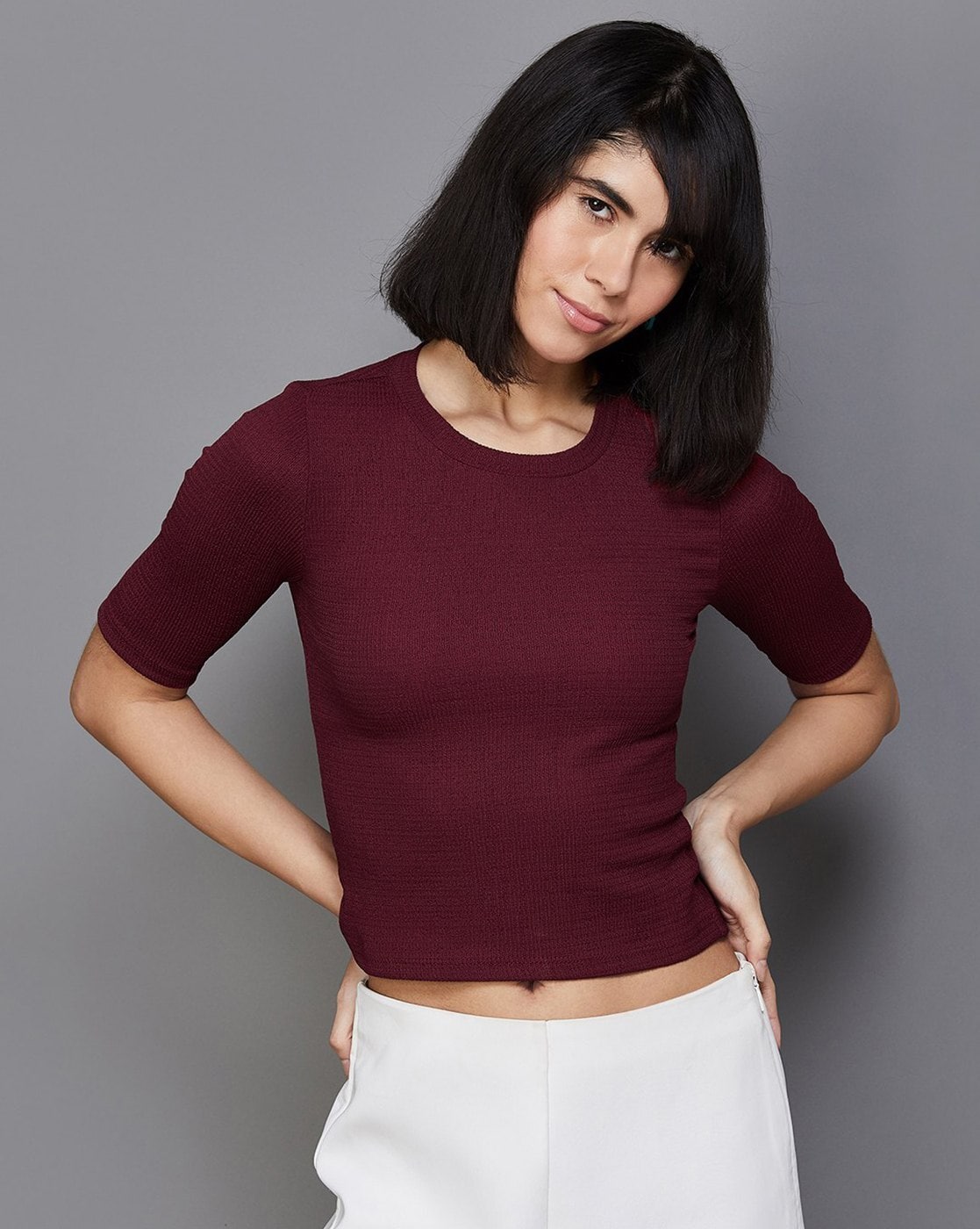 Buy Red Tops for Women by Ginger by lifestyle Online