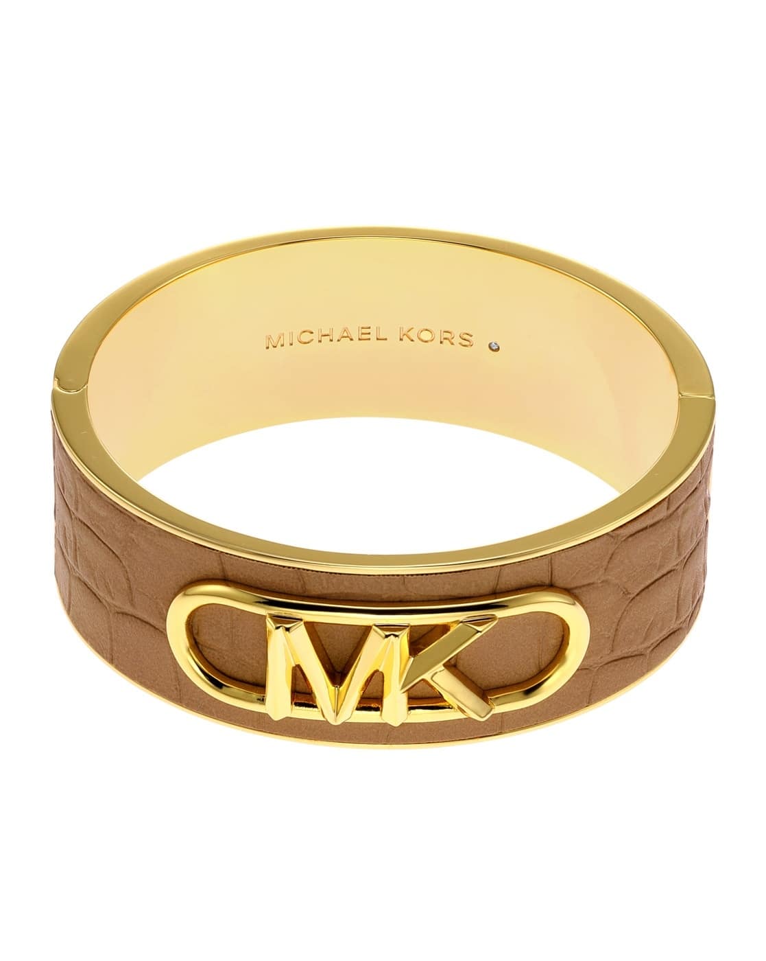 Cuff Mk Logo Bracelet Michael Kors Women's Cuff Bracelet Rose Gold