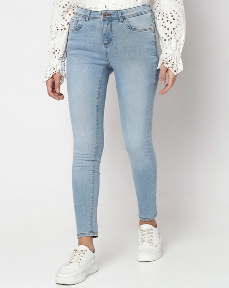 Vero Moda Mid-Rise Skinny Jeans