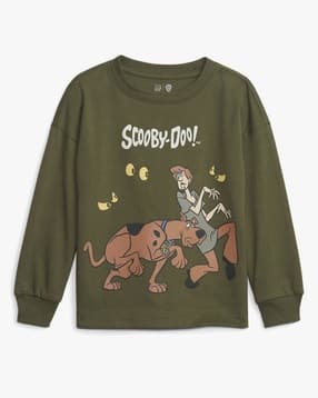 gap kids Boys Scooby Doo Print Relaxed Fit Round-Neck T-Shirt-picture-38
