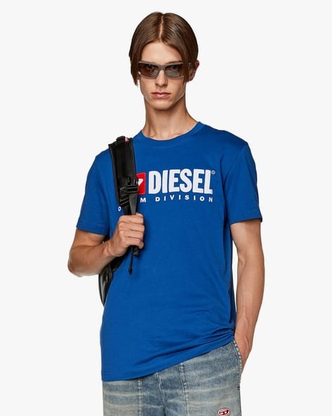 関税込【DIESEL】Diegor K66 short sleeve T-shirt★Blue★ロゴ 関税込【DIESEL】Diegor K66 short sleeve T-shirt☆Blue☆ロゴ