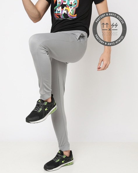 Buy Pista Green Track Pants for Men by PERFORMAX Online | Ajio.com