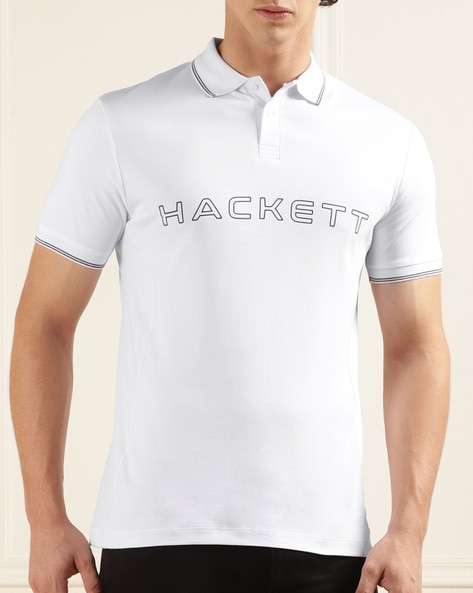 Hackett London Men's Size XXL Light Blue Cotton Shield Logo Short Sleeve T  Shirt | eBay