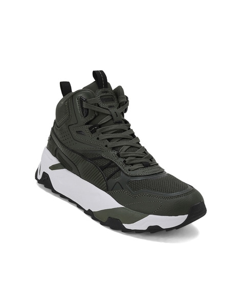 Buy Olive green Sneakers for Men by PUMA Online