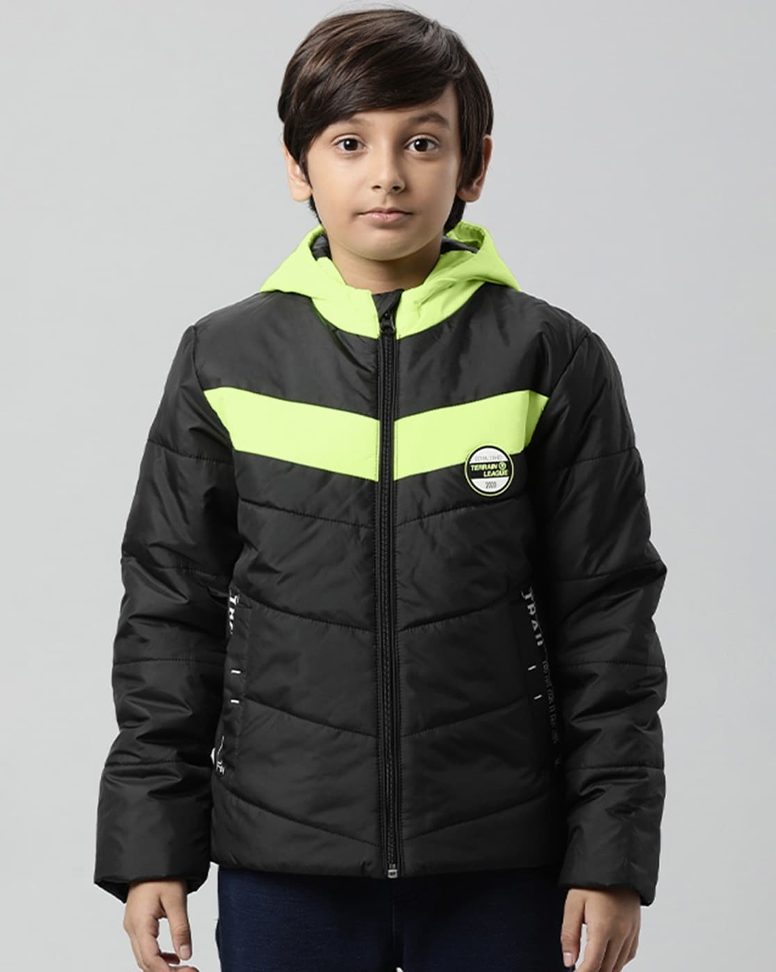 Boys on sale black windbreaker