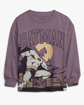 gap kids Boys Printed Slim Fit Crew-Neck T-Shirt-picture-37