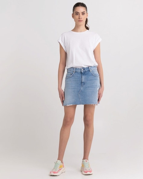 Women's Denim Skirts white | Jean Skirts | ZALANDO UK