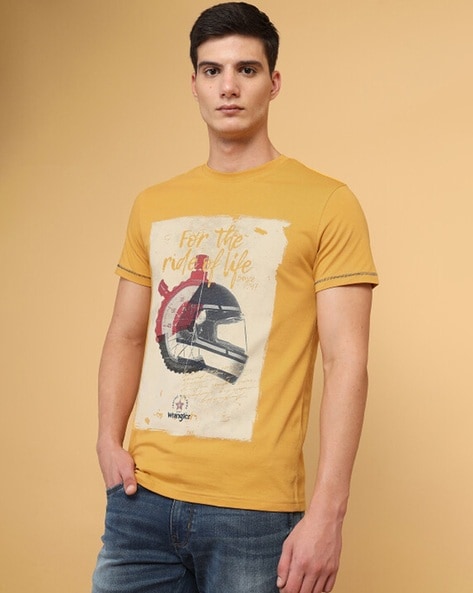 Wrangler Graphic Print Crew-Neck T-Shirt