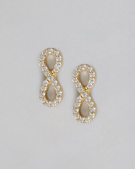 Infinity on sale earrings studs