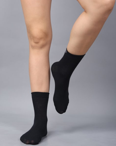 Women Pack of 3 Knitted Ankle-Length Socks