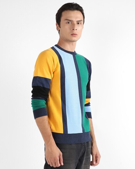 Buy Multicoloured Sweaters Cardigans for Men by Campus Sutra Online Ajio