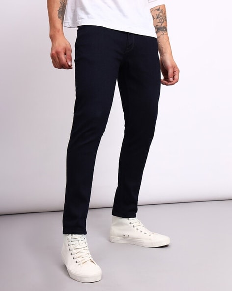 Lee Men Light-Wash Skinny Fit Jeans