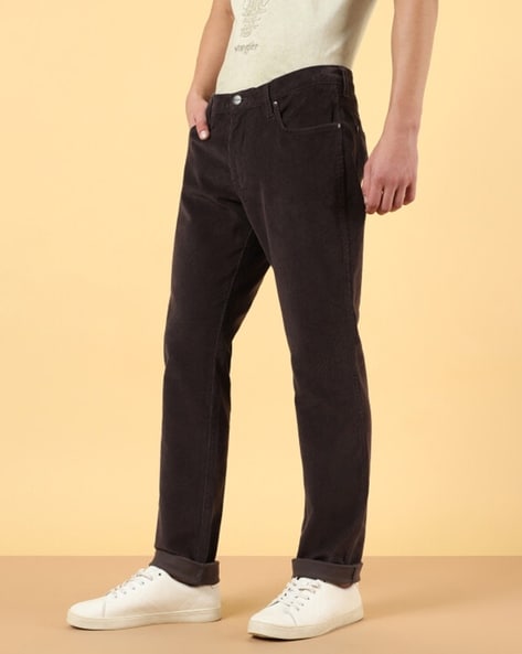 Buy Brown Trousers & Pants for Men by WRANGLER Online