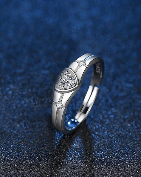The Mithya Kemp Silver Finger Ring-Order Ethnic Silver Rings Online — KO  Jewellery