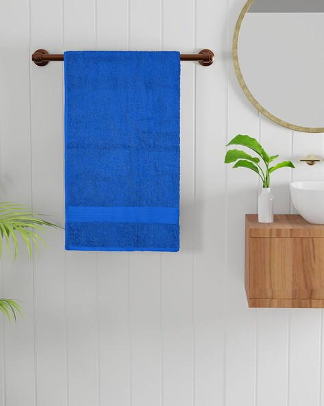 Cobalt blue bath discount towels