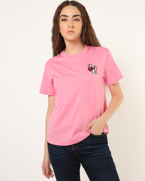 Valentino on sale pink tshirt