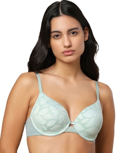 Triumph Printed Under-Wired Padded T-Shirt Bra