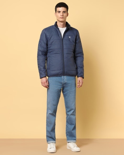 Wrangler blue & yellow padded clearance jacket