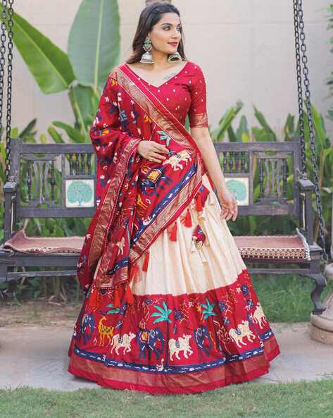 White Lehenga - Buy White Colour Lehenga Choli Online – Koskii