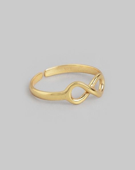 Gold Breastmilk Infinity Ring – Jewelry Memories