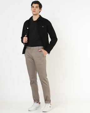 ANKLE LENGTH Slim Fit LIGHT GREY ARMMANI MEN FORMAL PANT, Handwash at Rs  375 in Pune