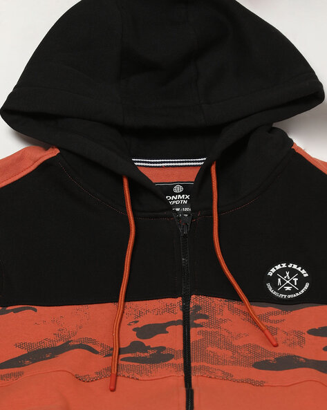 Orange 2025 camo hoodie