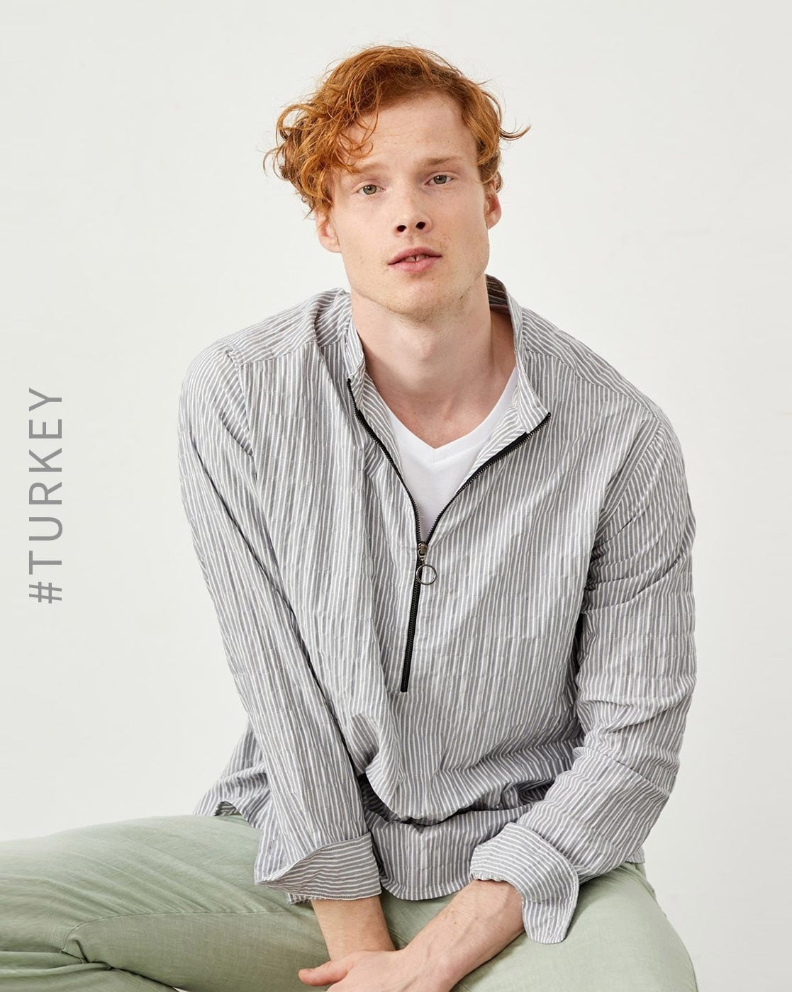 Striped shirt outlet mens h&m