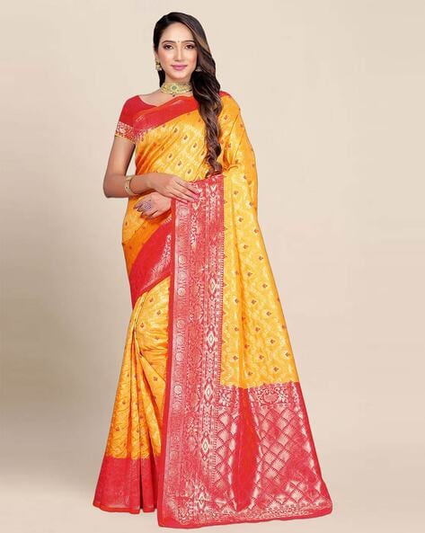 Buy Pblue Sarees for Women by Indie Picks Online | Ajio.com