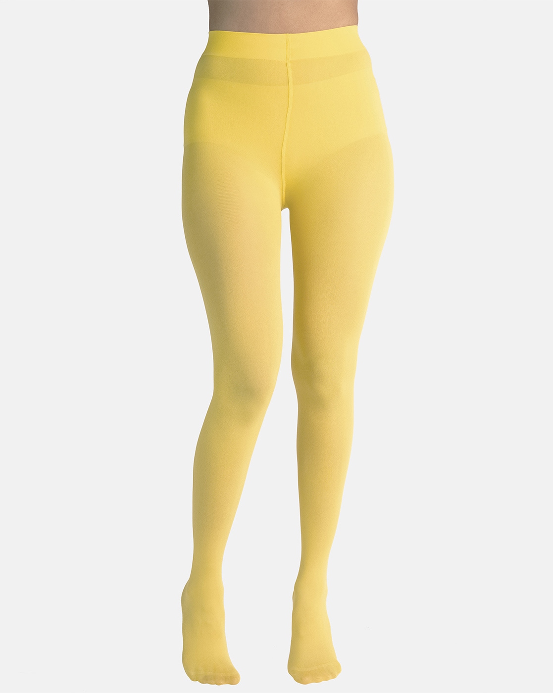 Buy Yellow Footless Tights for Women Ankle Length Pantyhose Plus Size  Available Online in India 