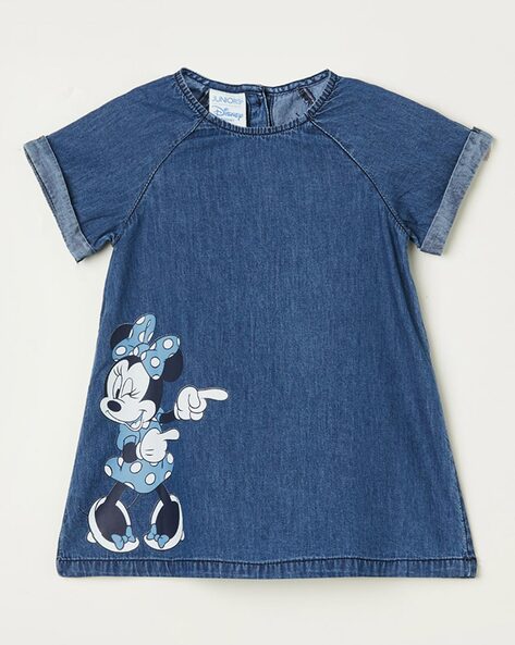 Mickey mouse denim top dress