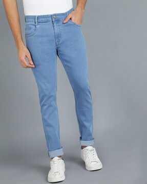 Sky blue jeans online sale
