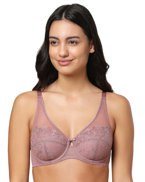 Triumph Embroidered Under-Wired Padded Bra