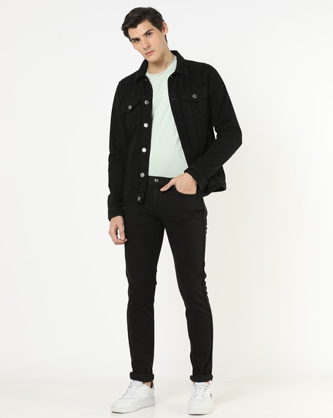 Armani jeans j06 slim fit black new arrivals