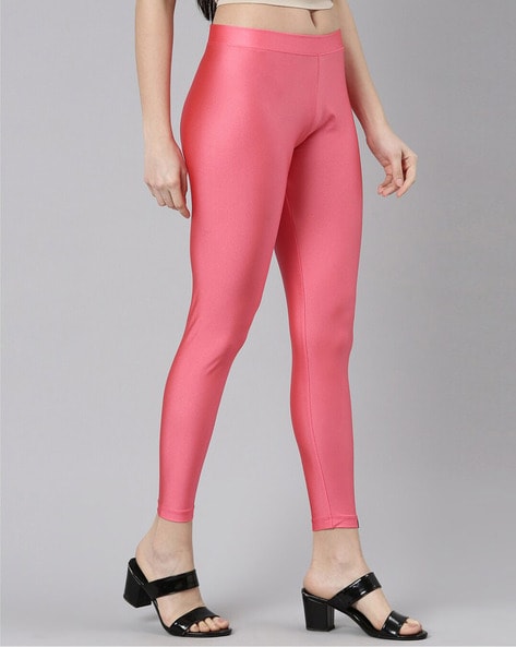 Ankle-Length Leggings with Elasticated Waistband