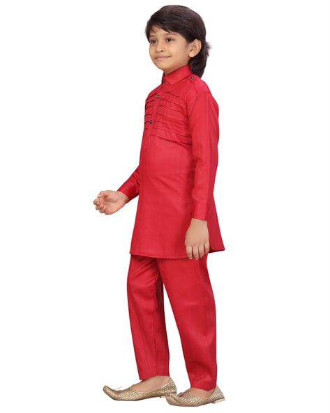 Buy Maroon Kurta Sets for Boys by MUHURATAM Online Ajio