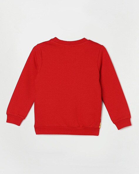 Buy Red Sweatshirts Hoodie for Boys by Juniors by Lifestyle