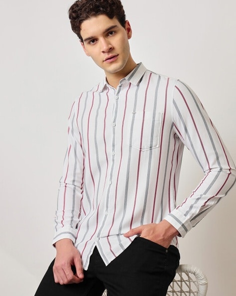 Lee Striped Slim Fit Shirt