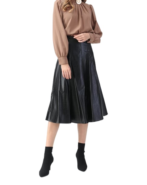 SPANX® Faux Leather Mini Skirt | Bloomingdale's
