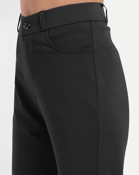 Buy Grey Trousers & Pants for Women by Broadstar Online