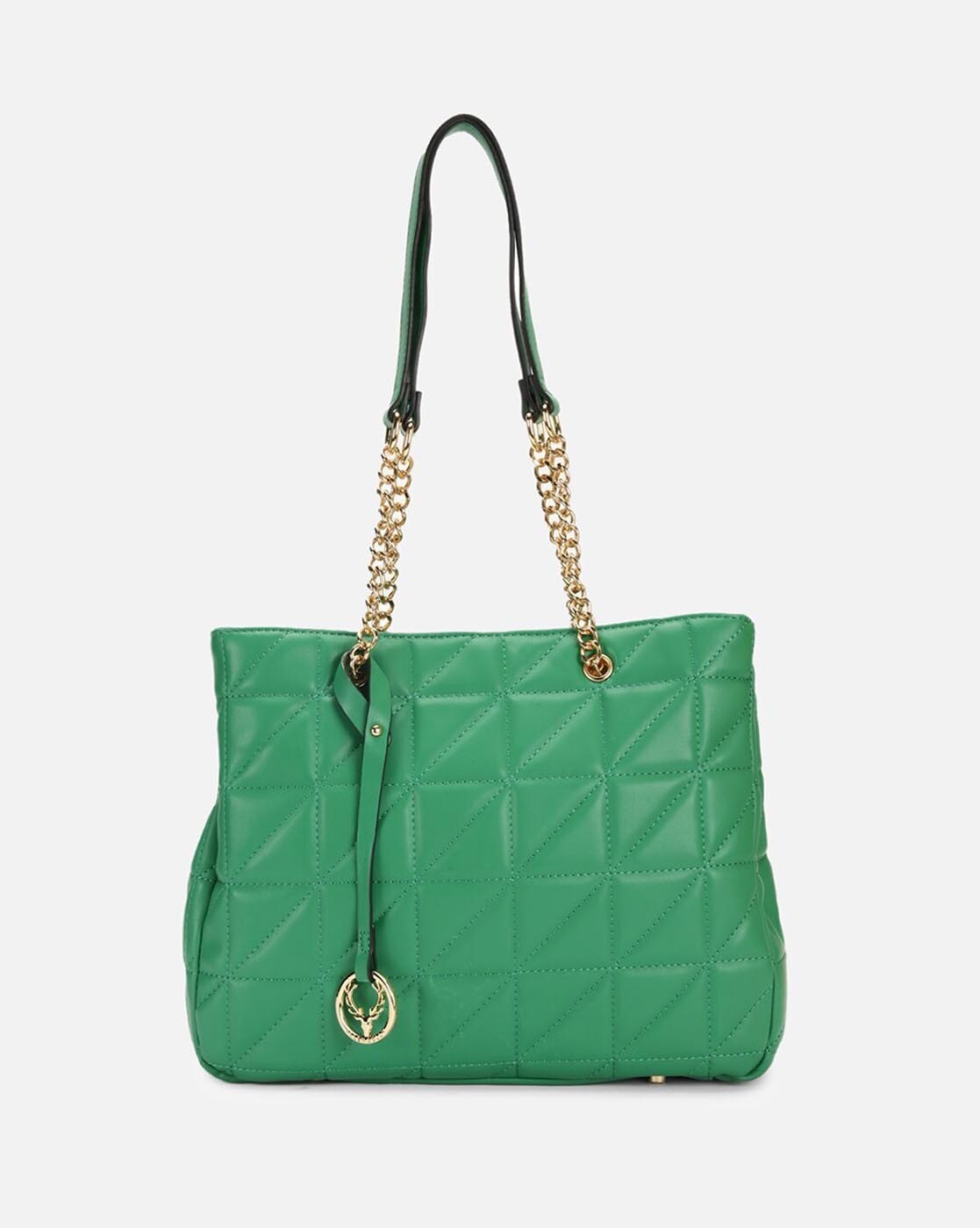 Allen solly green online handbag