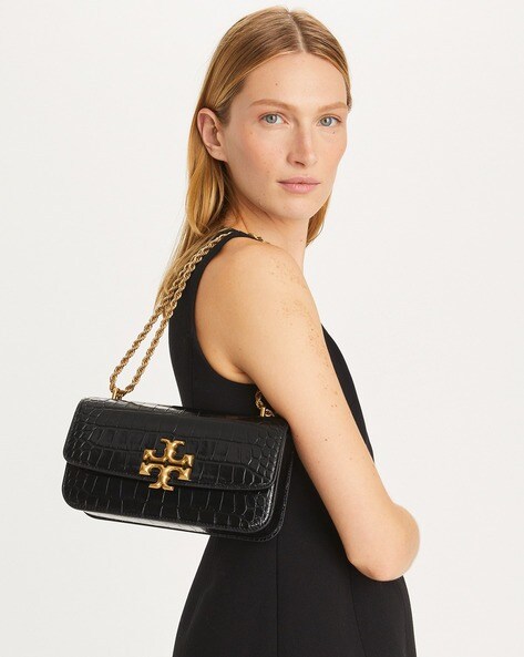 Tory burch discount robinson crocodile bag