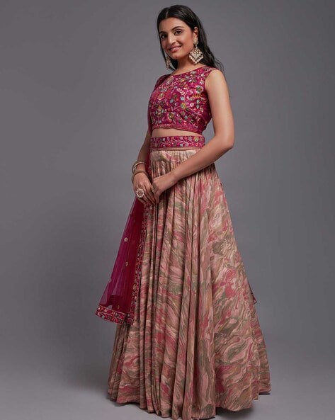 Bridal or Braidsmaid Designer lehenga choli With Belt for Women -  sethnik.com