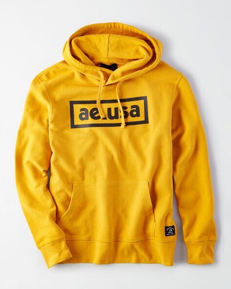 American eagle yellow clearance hoodie