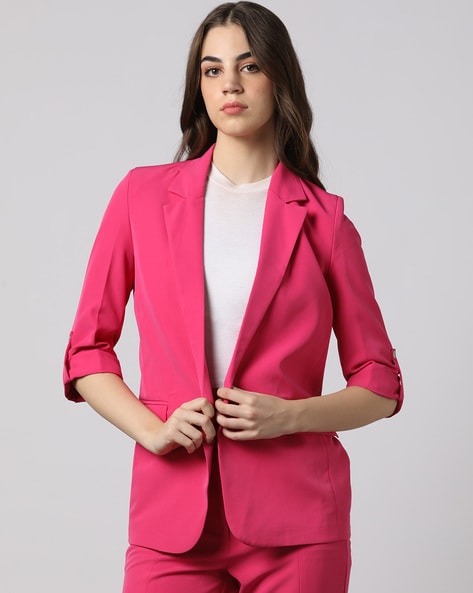 Fuschia womens outlet blazer