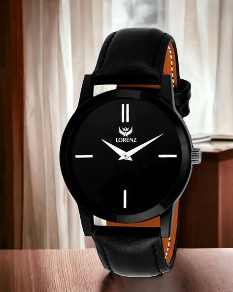 LORENZ MK-103A  Analogue Wrist Watch with Contrast Dial