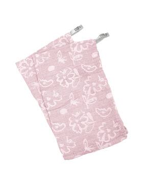 Pack of 2 Banana Jacquard Floral Hand Towel-image-5